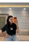 Club Püskül Taşlı Köpek T-Shirt
