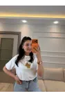 Club Püskül Taşlı Köpek T-Shirt