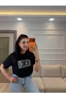 Ck Kare Taş T-Shirt
