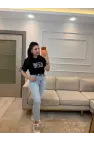 Ck Kare Taş T-Shirt