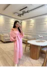 Bolerolu İp Askılı Elbise