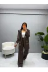 Tasarım Modal Kapüşonlu İkili Takım