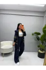 Tasarım Modal Kapüşonlu İkili Takım