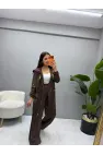 Tasarım Modal Kapüşonlu İkili Takım
