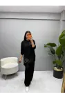 Saten Dantel Detaylı Modal Takım