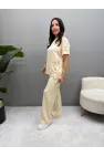 Yanı Nakışlı Modal Takım