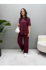 Yanı Nakışlı Modal Takım