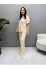 Yanı Nakışlı Modal Takım