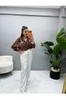 Vancex Boncuk Çiçek Detaylı Gömlek