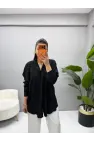 Nives Boncuk İşlemeli Gömlek