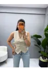 Toka Detaylı Yelek
