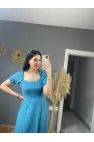 Brasnisc Yırtmaçlı Ayrobin Elbise