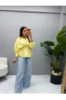 Bel Pensli Bağlamalı Gömlek