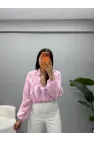Premium Fırfırlı Tensel Bluz
