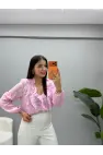 Premium Fırfırlı Tensel Bluz