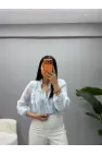 Premium Fırfırlı Tensel Bluz
