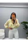 Premium Fırfırlı Tensel Bluz