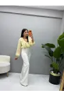 Arkası Fermuarlı Yelena Pantolon