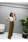 Arkası Fermuarlı Yelena Pantolon