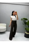 Arkası Fermuarlı Yelena Pantolon