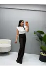 Arkası Fermuarlı Yelena Pantolon
