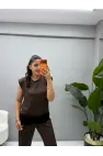 Vatkalı Dantel Detaylı İkili Takım