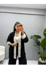 Aksesuar Detaylı Bel Büzgülü İkili Takım