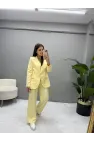 Raha Blazer Ceket Yelek Pantolon Takım