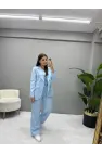 Raha Blazer Ceket Yelek Pantolon Takım