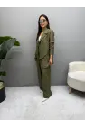 Valeska Tensel Ceket Pantolon Takım
