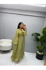 Coraline Gold Toka Detaylı Elbise