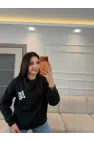 AB Nakışlı Üç İplik Sweatshirt