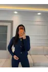Aksesuar Detaylı Ottoman Kumaş Takım
