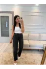 Astana Yüksek Bel Mom Jean Pantolon