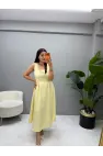Athina Kare Yaka Elbise