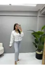 Bağlamalı Beli Büzgülü Gömlek
