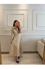 Bağlamalı Poplin Kumaş Elbise