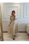 Bağlamalı Poplin Kumaş Elbise