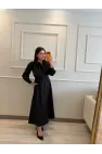 Bağlamalı Poplin Kumaş Elbise