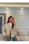 Çift Cep Kısa Ceket