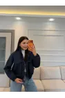 Çift Cep Kısa Ceket