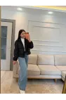 Çift Cep Kısa Ceket