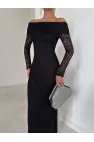 Dantel Madonna Elbise