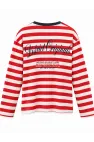 Dıstrıc Baskılı Çizgili Sweatshirt