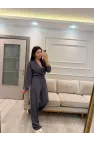 Düğme Detaylı Modal Eşofman Takım