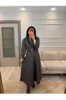 Ekose Gömlek Etek Takım