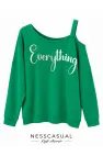 Everything Baskı Taşlı Bluz