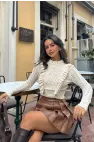Ewald İncili Triko Bluz