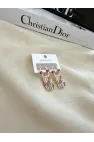 Gold Zirkon Taş Detaylı Küpe