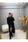 Henny Şal Yaka Uzun Hırka